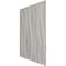 Ekena Millwork 19 5/8in. W x 19 5/8in. H Jackson EnduraWall Decorative 3D Wall Panel Covers 2.67 Sq. Ft. WP20X20JABCO - alternate 3